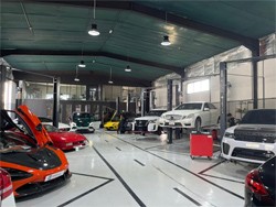 Car garage in Dubai