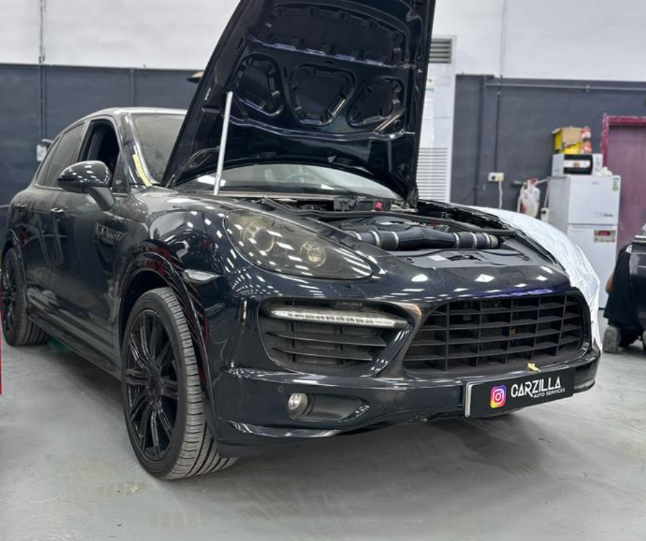 Porsche Cayenne Oil Change Service in Dubai