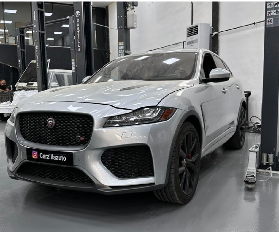 Jaguar F PACE SVR Oil Change Service