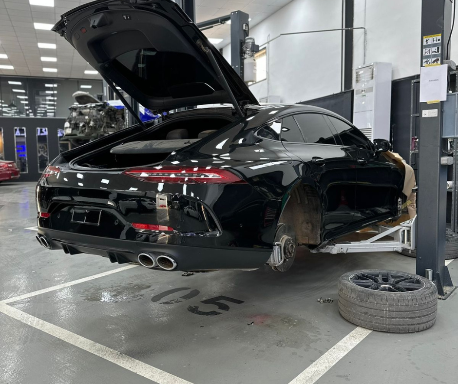 Mercedes AMG GT 53 Brake Service in Dubai