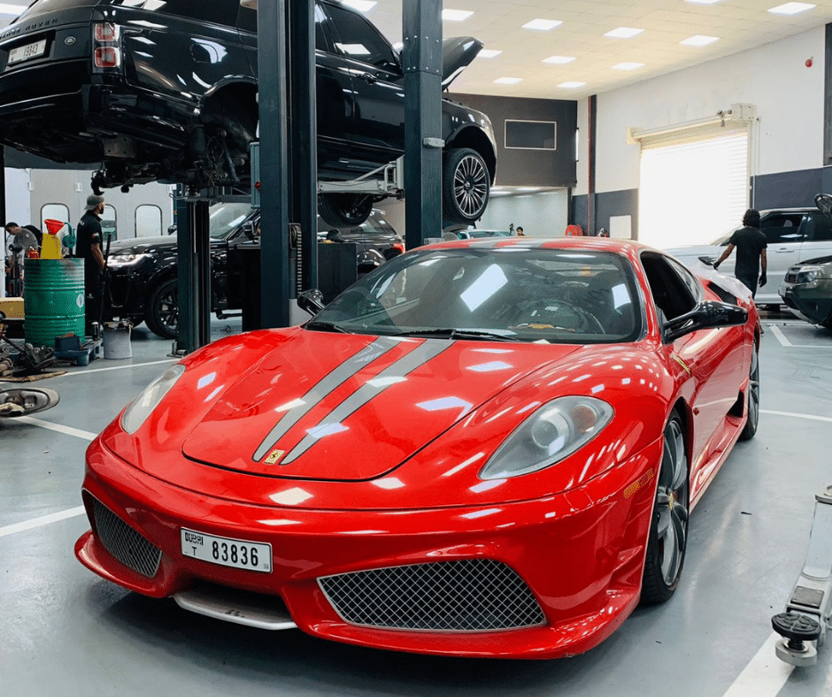 Ferrari F430 Scuderia Service Dubai