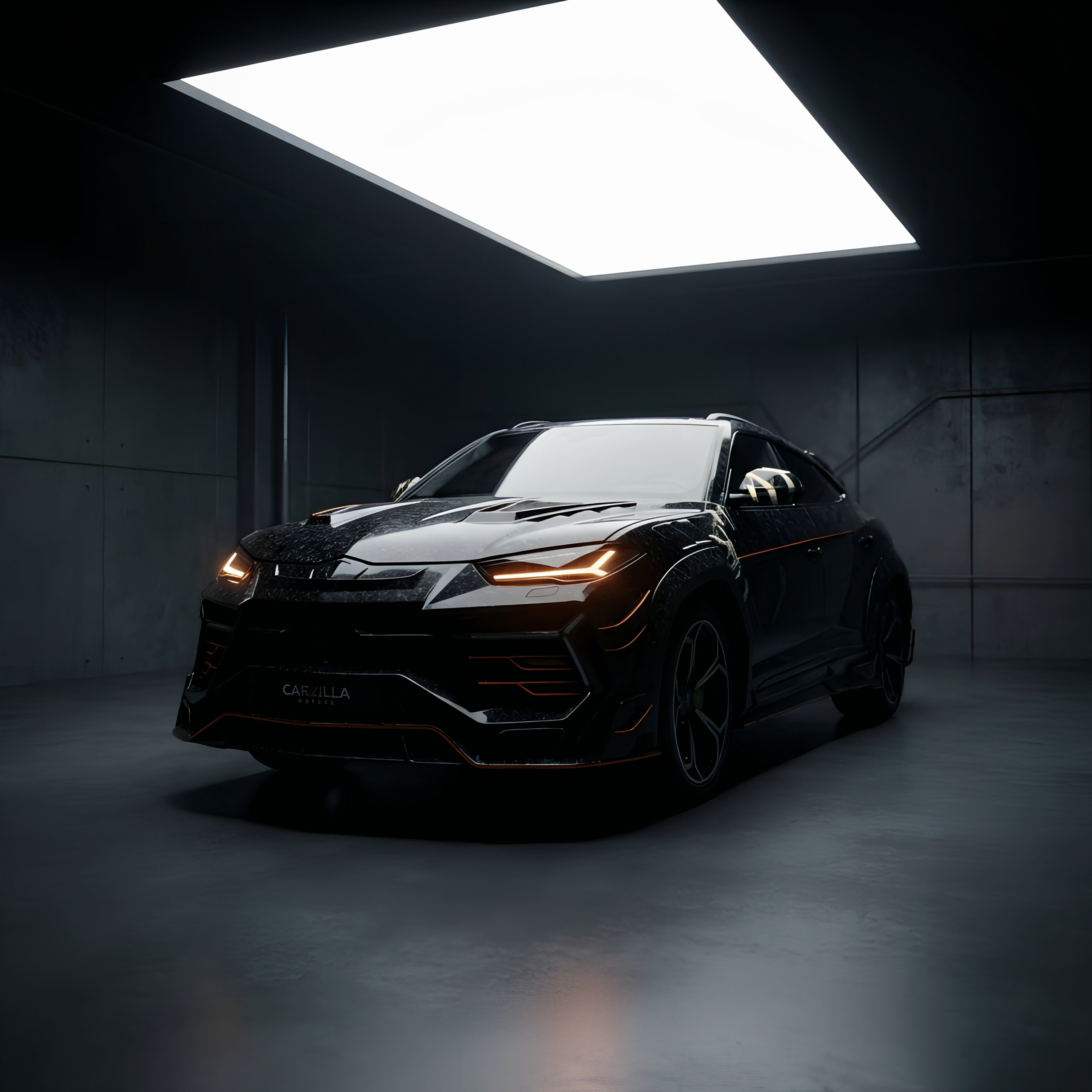 Lamborghini Urus forged carbon body kit built by Carzilla Dubai