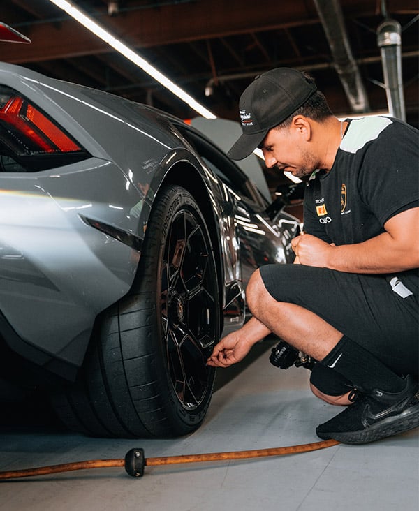 Lamborghini suspension repair