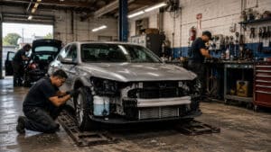 Audi Accident Repair in Dubai