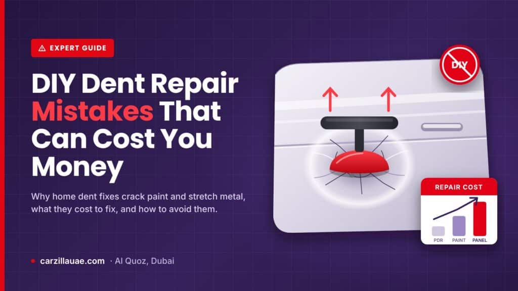 Car Dent Repair at Home