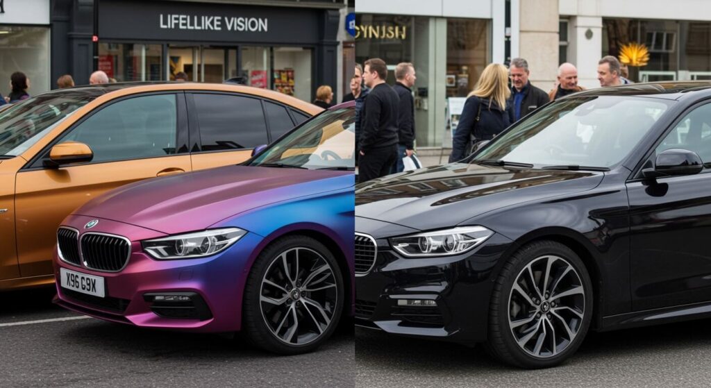 Car Wrap vs Peelable Paint
