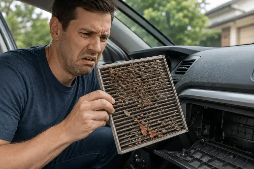 Dirty Cabin Air Filter Symptoms